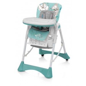 Stolička BABY DESIGN PEPE, 05 tyrkysová